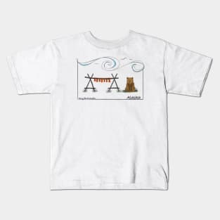 Fish Rack Kids T-Shirt